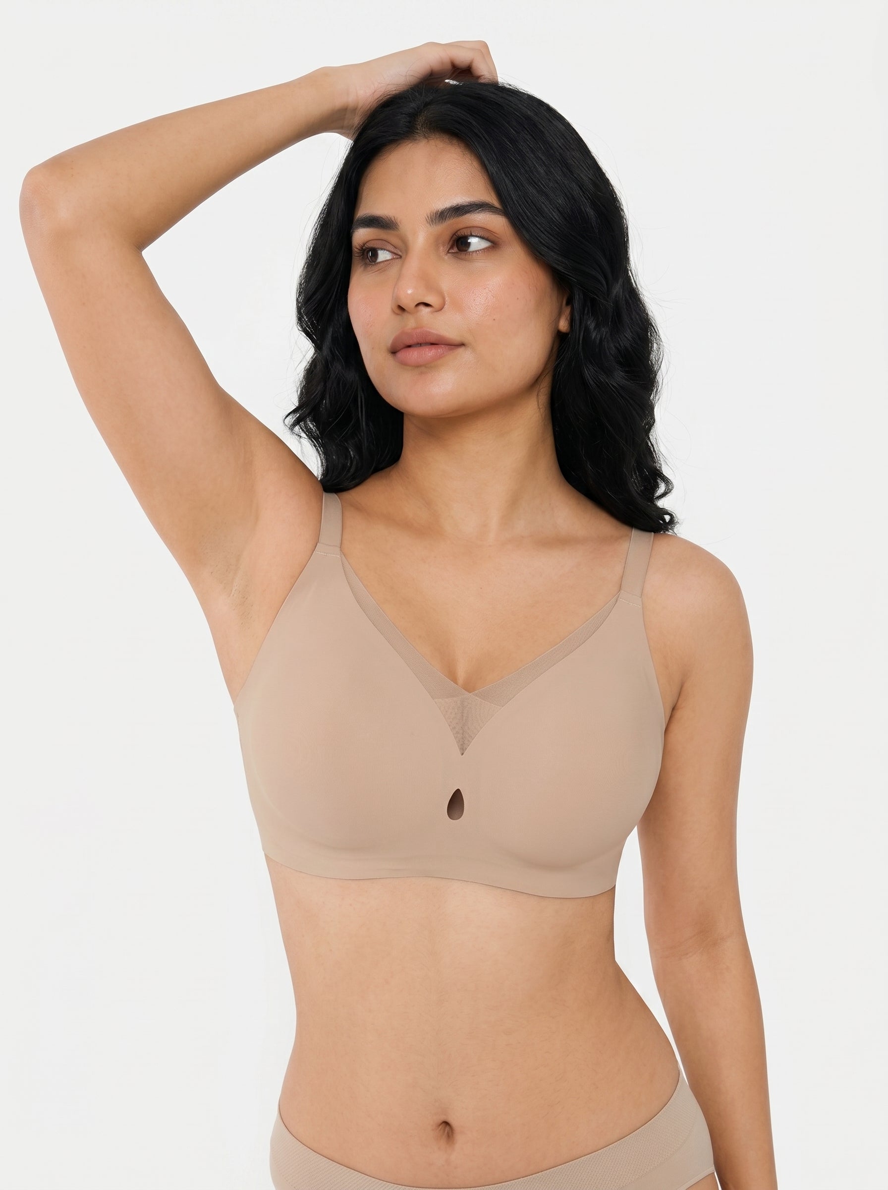 Seamless Wireless Jelly Contour Support Bra
