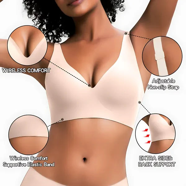 JellyLift Seamless Jelly Bra with Zero Wires, 100% Invisible
