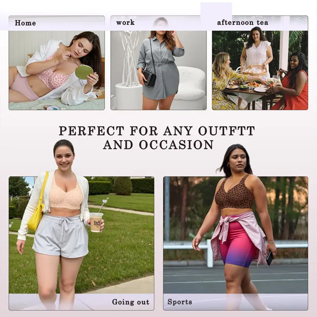 JellyLift Curve Full-Coverage Support Bra (Wide Bands)