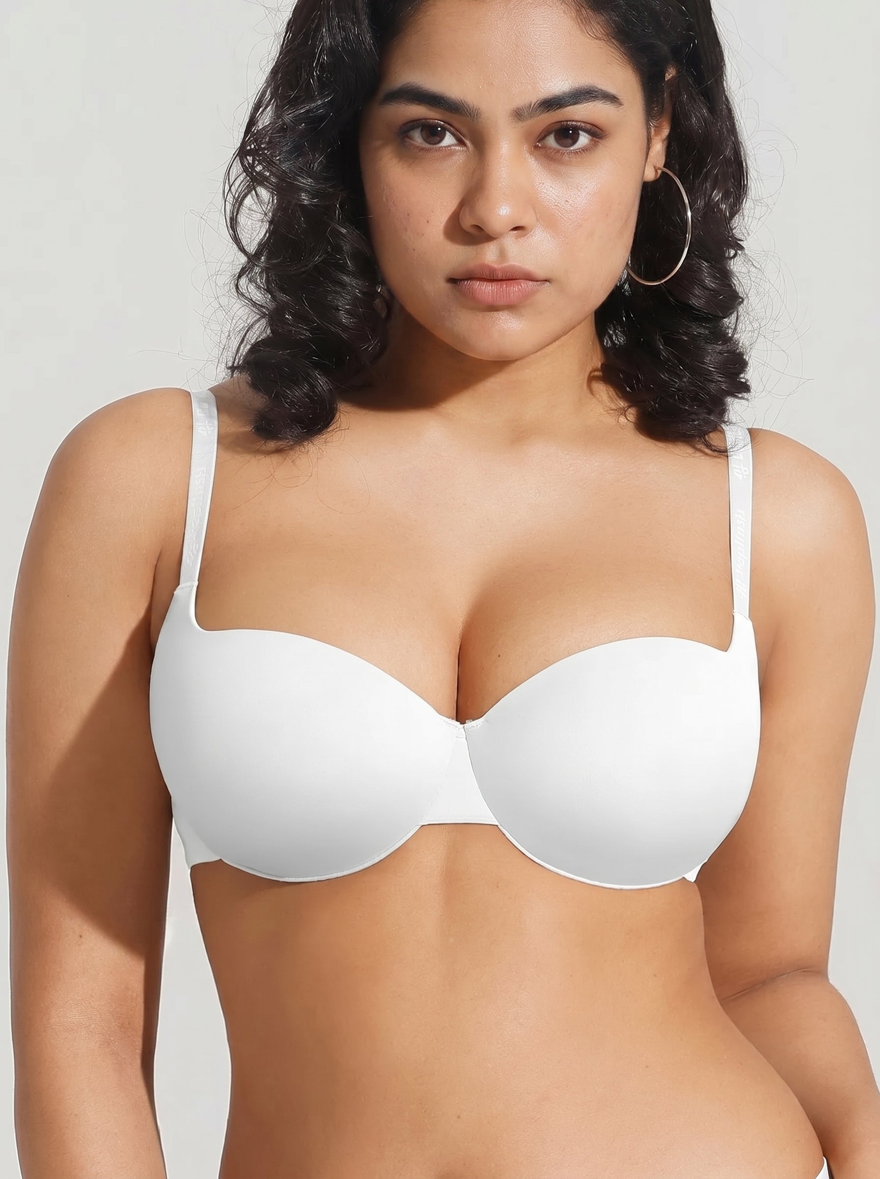 Seamless Balconette Push-Up T-shirt Bra