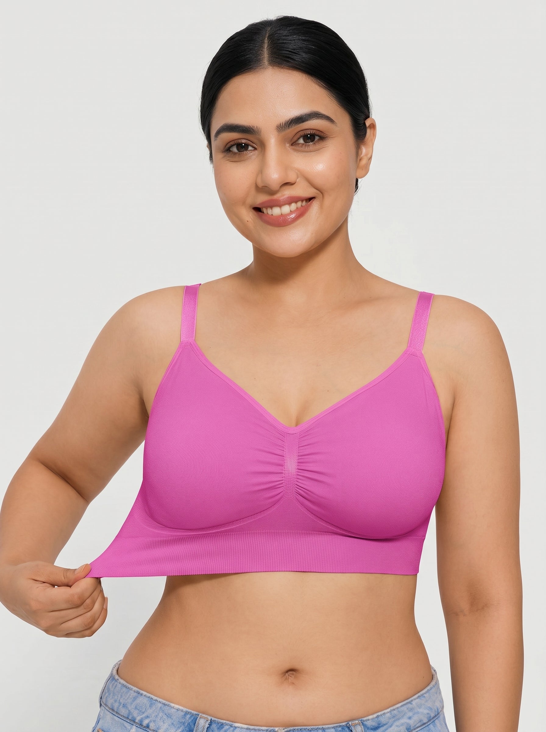 Seamless Comfort Removable Pad Everyday Bra