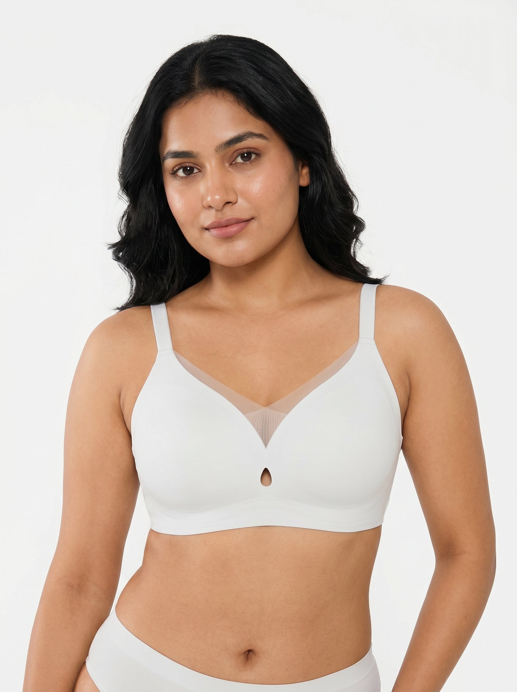 Seamless Wireless Jelly Contour Support Bra