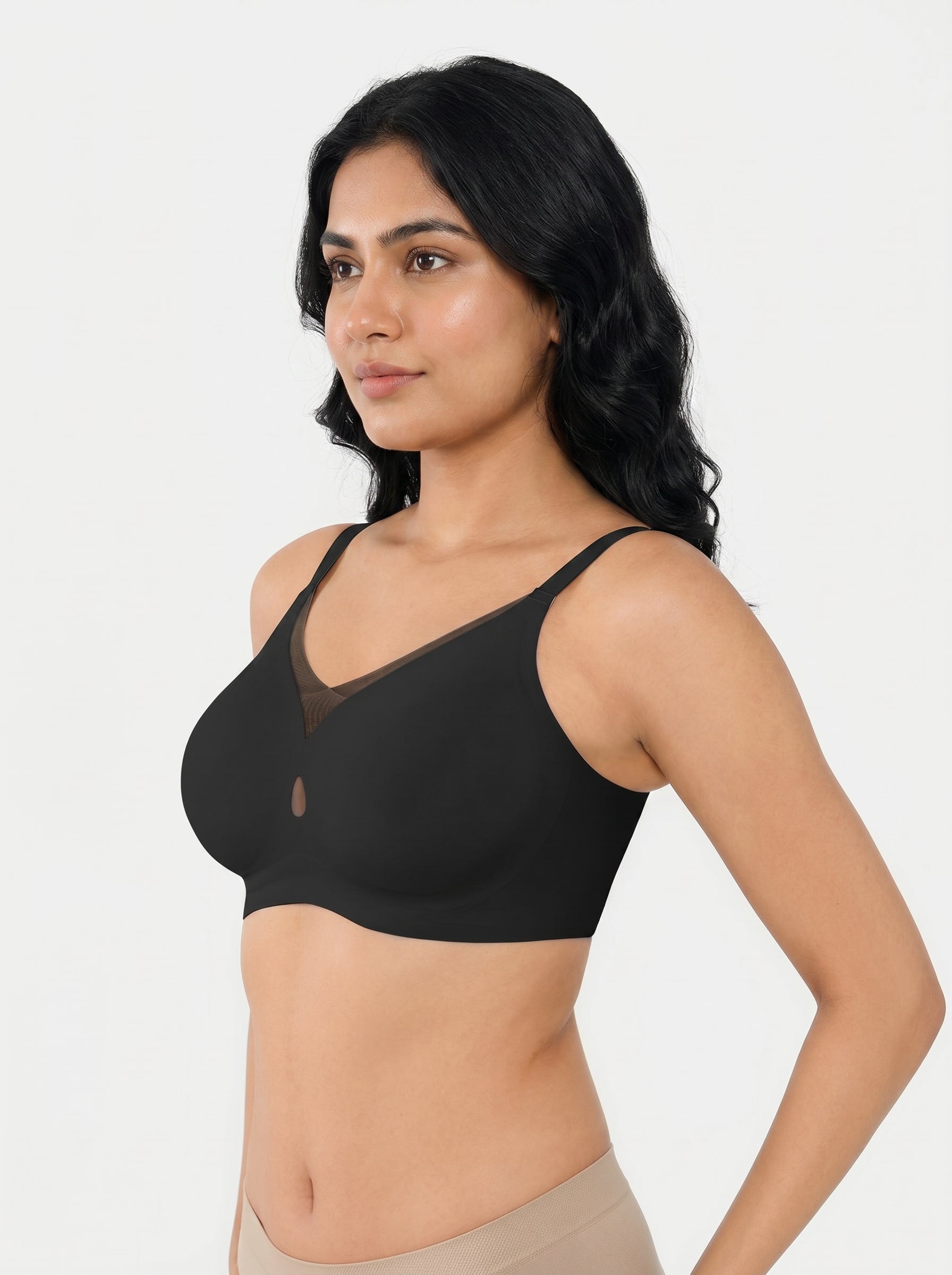 Seamless Wireless Jelly Contour Support Bra