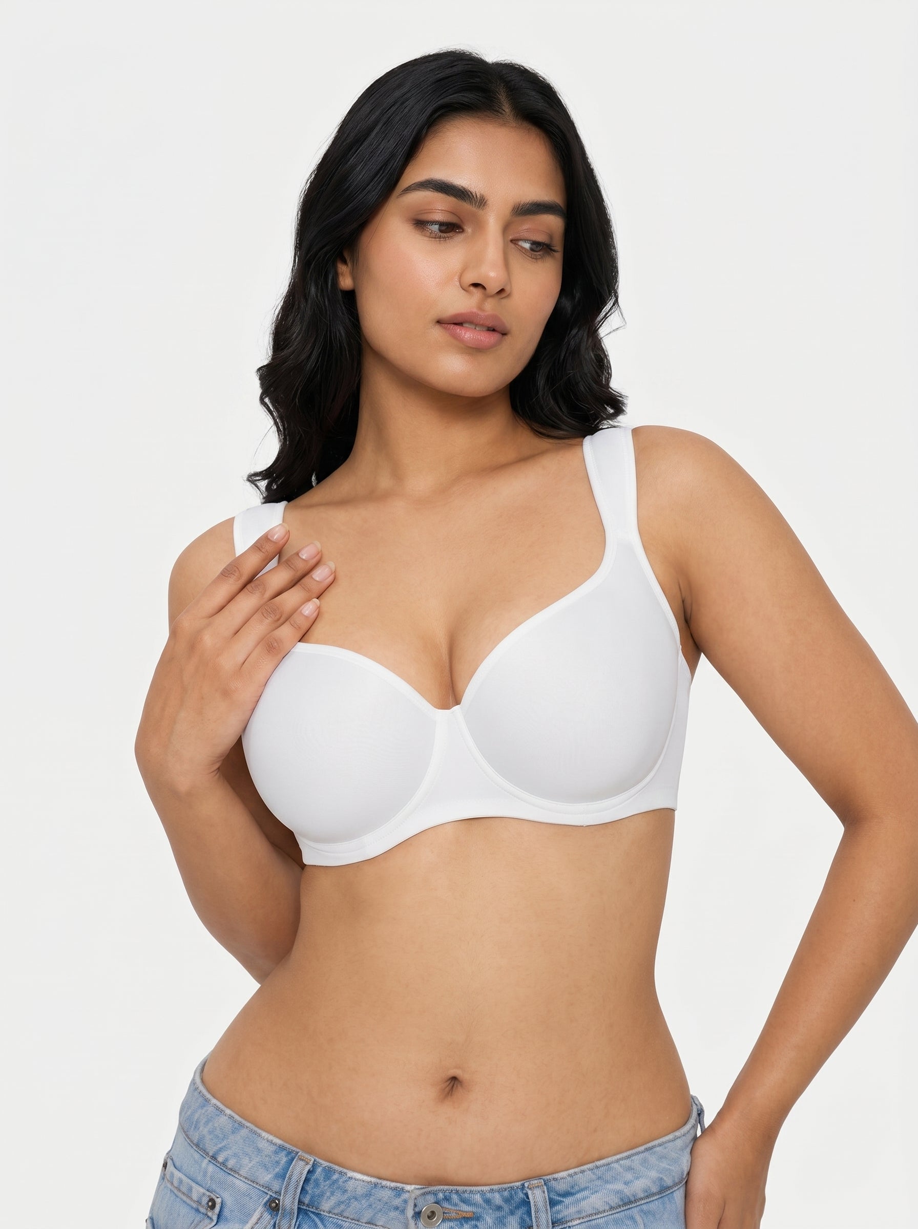 Full Figure Beauty Back Smoothing Minimizer Bra