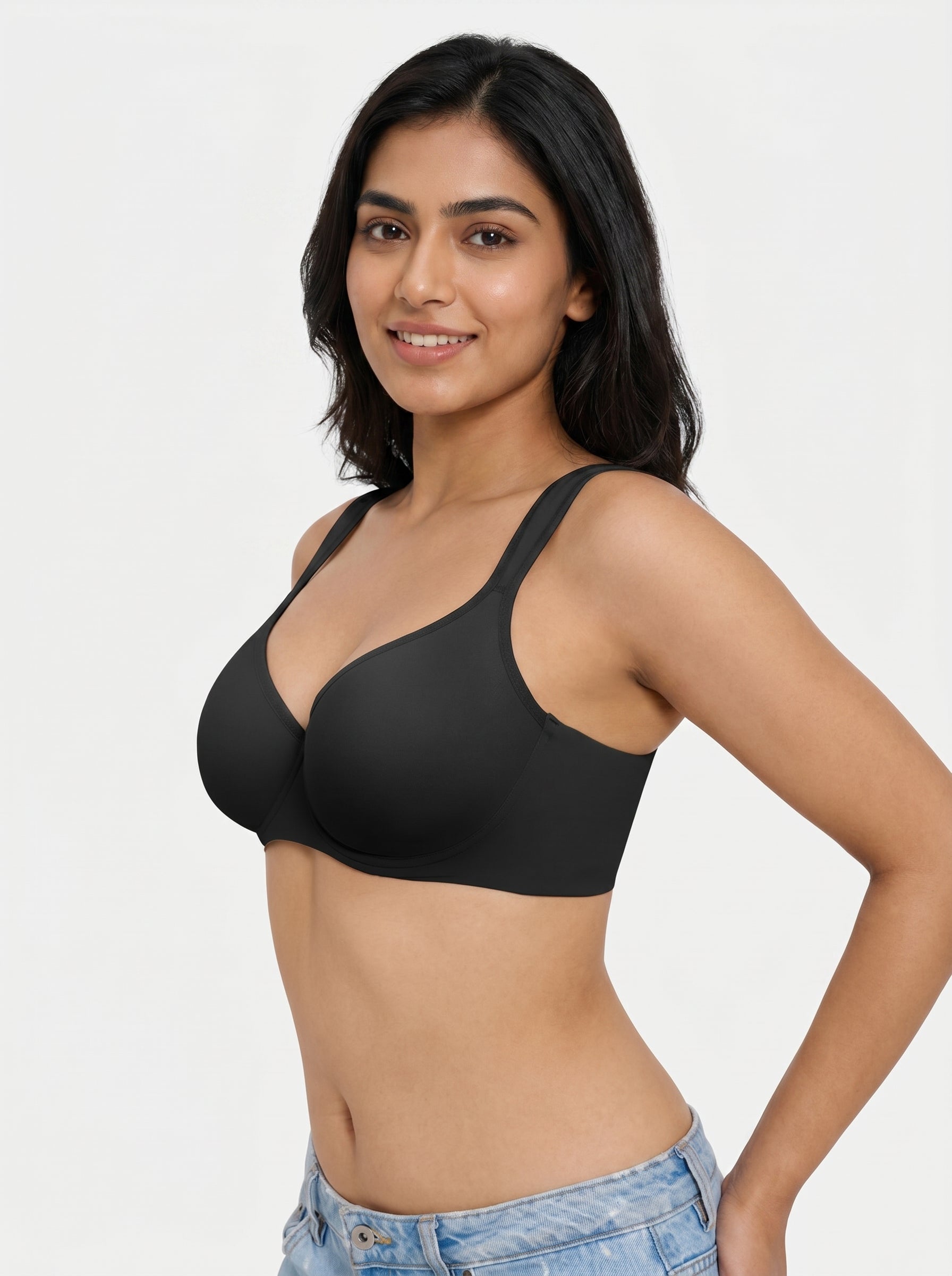 Full Figure Beauty Back Smoothing Minimizer Bra