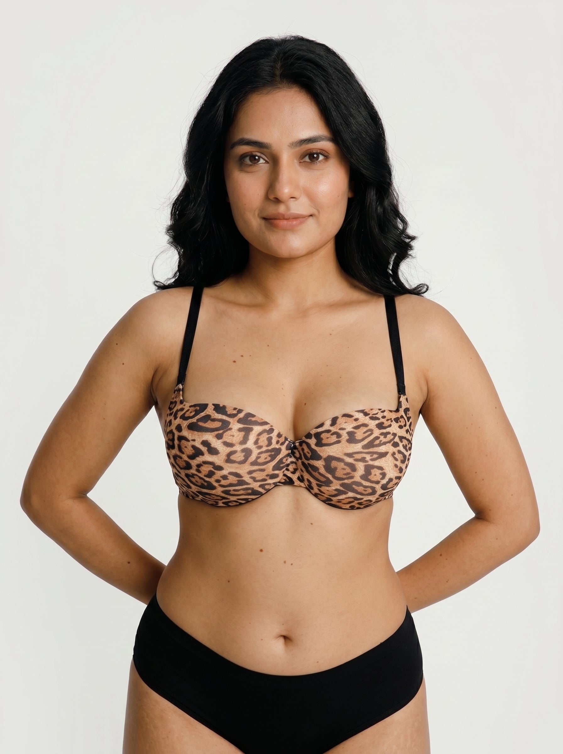 Seamless Balconette Push-Up T-shirt Bra