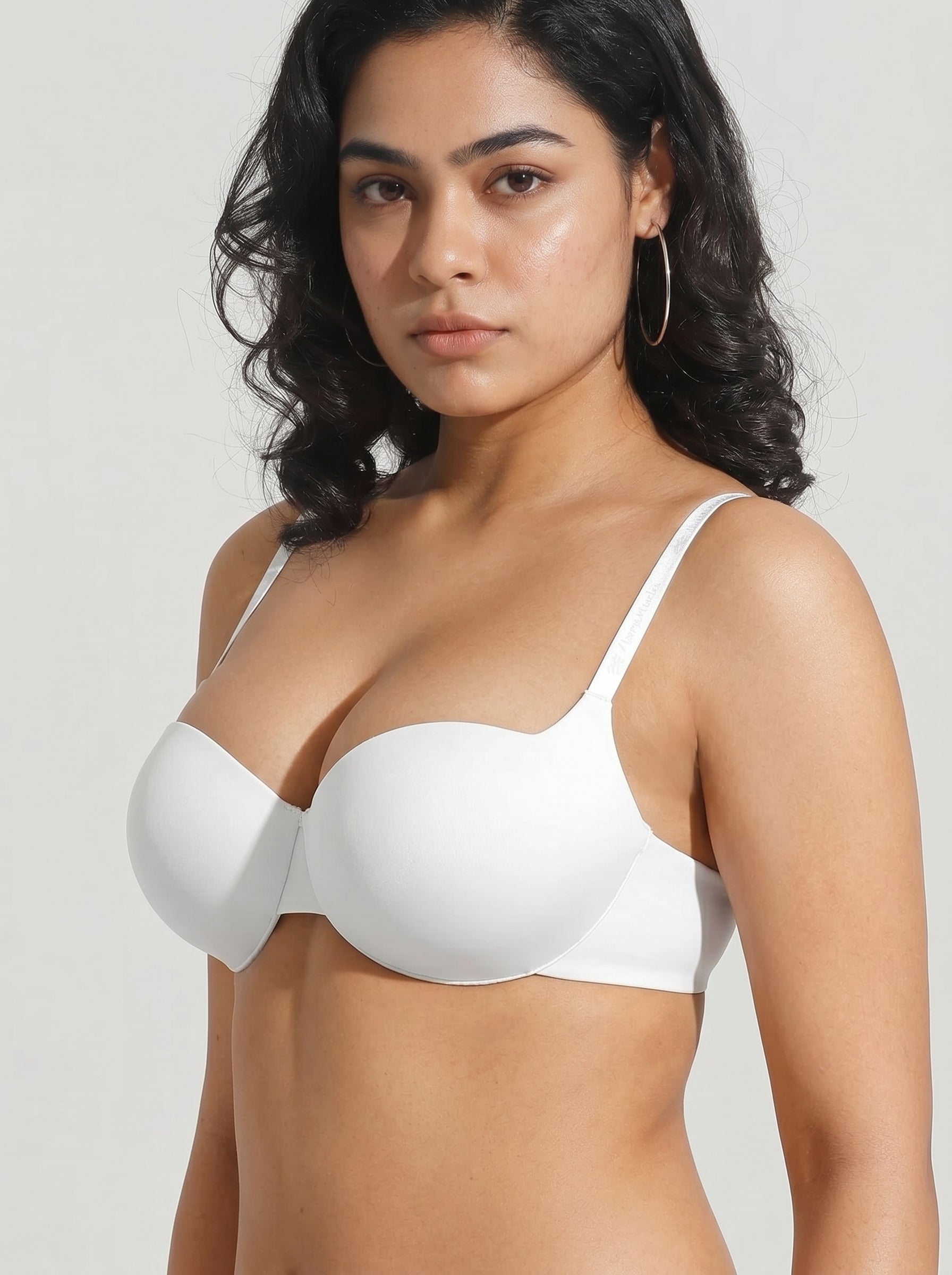Seamless Balconette Push-Up T-shirt Bra