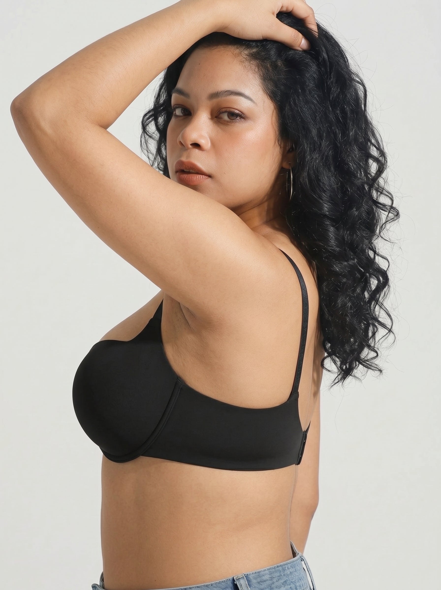 Seamless Balconette Push-Up T-shirt Bra